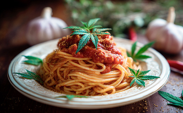 Рецепт спагетти с марихуаной Спагетти с коноплей
